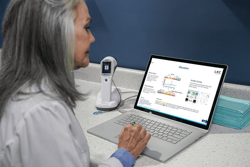 RETeval handheld ERG customer resource center